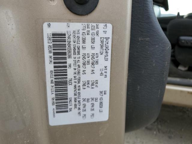 Photo 10 from auction – 2004 DODGE RAM 1500 S with VIN 1D7HA18N84S586386