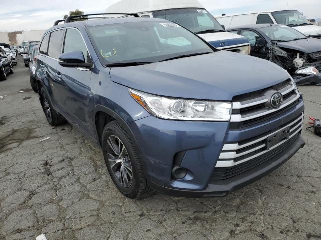 TOYOTA HIGHLANDER 2017 with VIN 5TDZARFH2HS025271 - Photo from auction