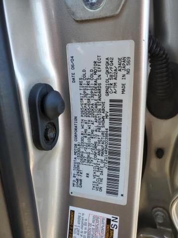 Photo 10 from auction – 2004 TOYOTA 4RUNNER SR with VIN JTEZU14R940039844