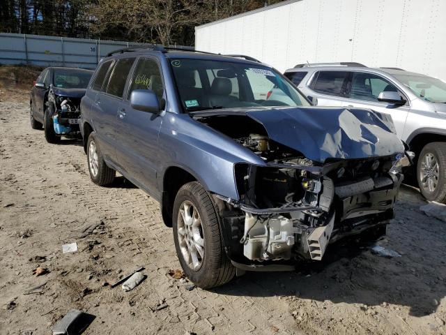 TOYOTA HIGHLANDER 2006 with VIN JTEEW21A760020936 - Photo from auction