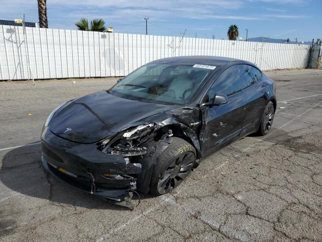 Photo 2 from auction – 2021 TESLA MODEL 3 with VIN 5YJ3E1ECXMF070183