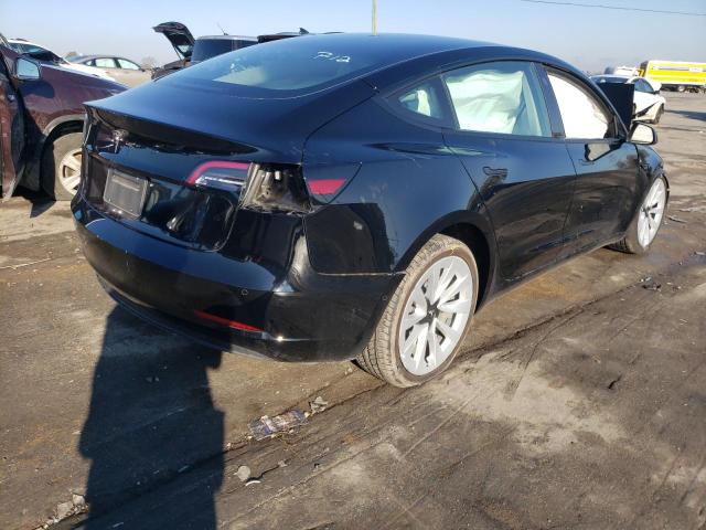 Photo 4 from auction – 2022 TESLA MODEL 3 with VIN 5YJ3E1EAXNF289208