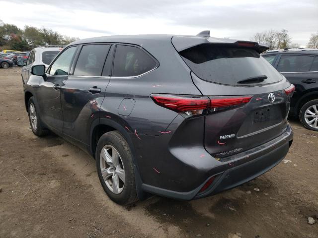 Photo 3 from auction – 2020 TOYOTA HIGHLANDER with VIN 5TDBZRBH5LS509458