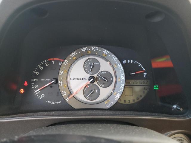 Photo 8 from auction – 2001 LEXUS IS 300 with VIN JTHBD182X10010978