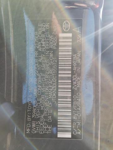 Photo 10 from auction – 2012 TOYOTA PRIUS with VIN JTDKN3DU2C1555121
