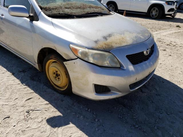 Photo 9 from auction – 2009 TOYOTA COROLLA BA with VIN JTDBL40EX9J042993