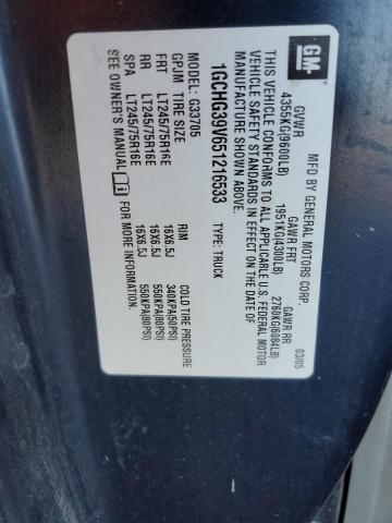 Photo 10 from auction – 2005 CHEVROLET EXPRESS G3 with VIN 1GCHG39V651216533