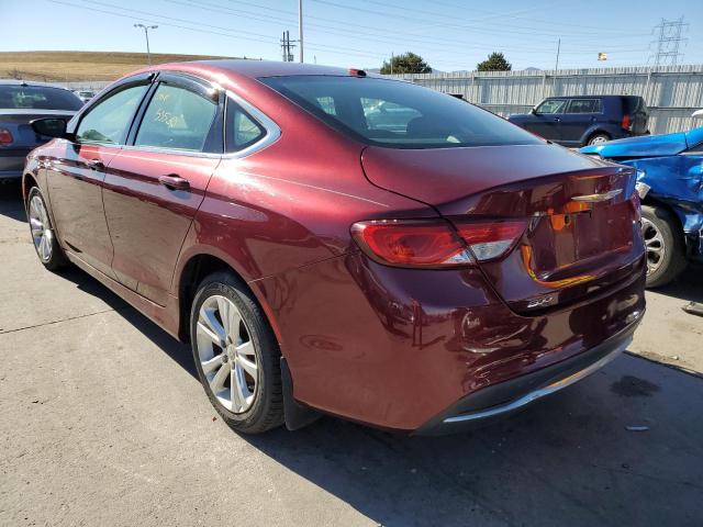 Photo 3 from auction – 2015 CHRYSLER 200 LIMITE with VIN 1C3CCCAB3FN720334