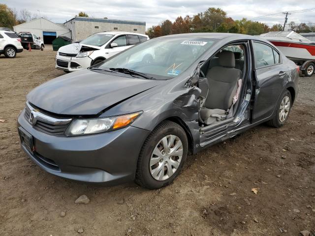 Photo 2 from auction – 2012 HONDA CIVIC LX with VIN 19XFB2F50CE314813