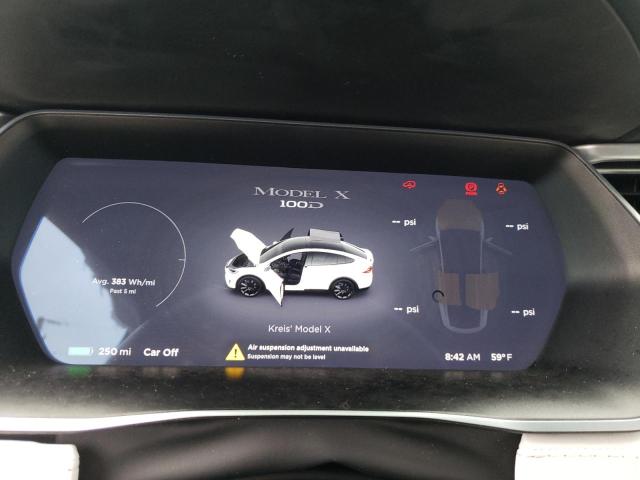 Photo 9 from auction – 2017 TESLA MODEL X with VIN 5YJXCBE28HF076428