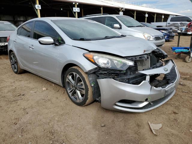 KIA FORTE EX 2015 with VIN KNAFX4A81F5281820 - Photo from auction