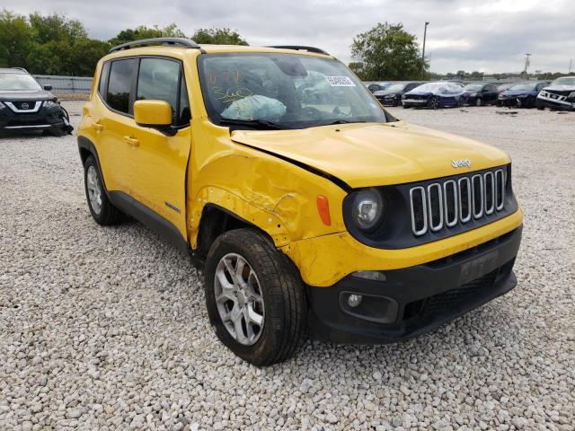 JEEP RENEGADE L 2018 with VIN ZACCJABB3JPH54102 - Photo from auction