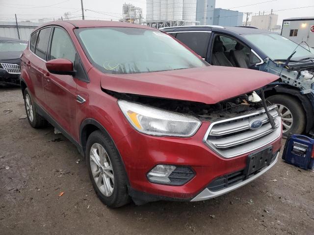 FORD ESCAPE SE 2017 with VIN 1FMCU0GD8HUD75130 - Photo from auction