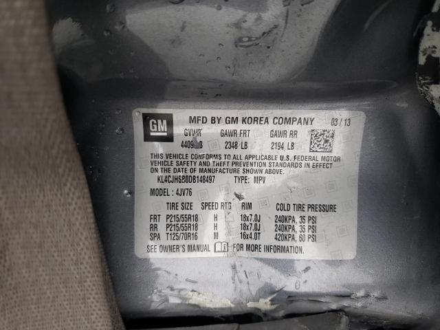 Photo 10 from auction – 2013 BUICK ENCORE PRE with VIN KL4CJHSB0DB148497