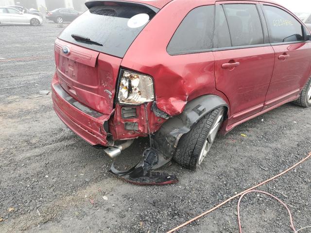 Photo 9 from auction – 2013 FORD EDGE SPORT with VIN 2FMDK4AK7DBB93329