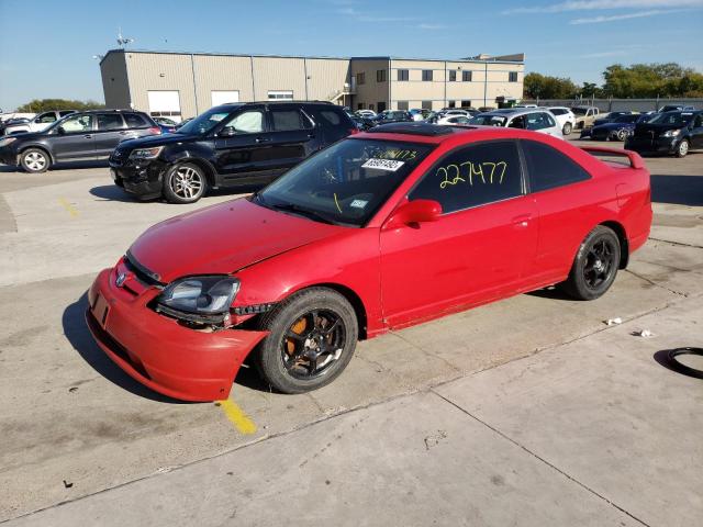 HONDA CIVIC EX 2002 with VIN 1HGEM229X2L004173 - Photo from auction
