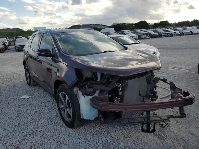FORD EDGE SEL 2020 with VIN 2FMPK3J90LBA95665 - Photo from auction