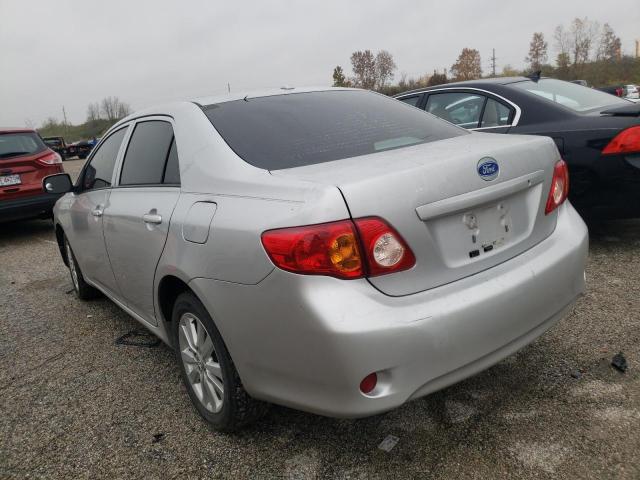 Photo 3 from auction – 2009 TOYOTA COROLLA BA with VIN 1NXBU40E39Z036296
