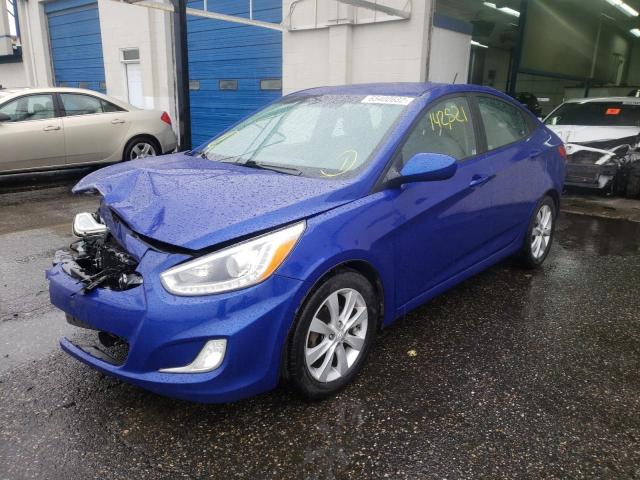 Photo 2 from auction – 2014 HYUNDAI ACCENT GLS with VIN KMHCU4AE8EU755945