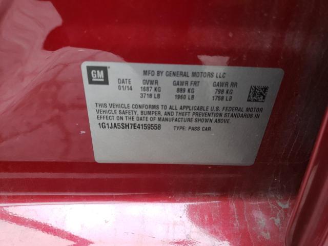 صورة رقم 10 من المزاد - 2014 CHEVROLET SONIC LS مع VIN 1G1JA5SH7E4159558
