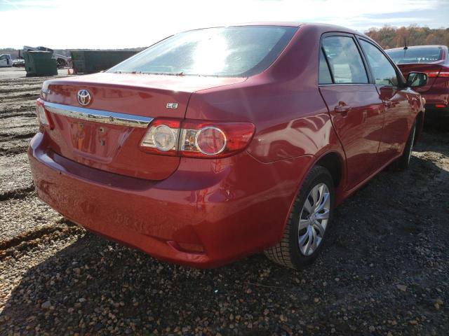 Photo 4 from auction – 2013 TOYOTA COROLLA BA with VIN 5YFBU4EE4DP184301
