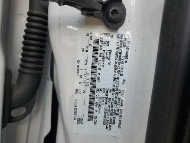 Photo 10 from auction – 2016 FORD FOCUS S with VIN 1FADP3E22GL240044