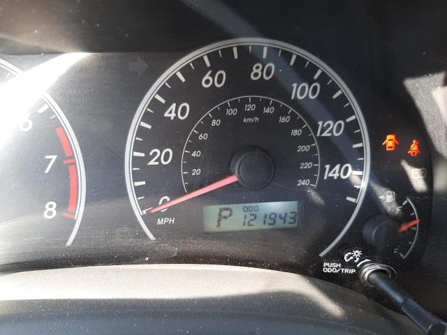 Photo 8 from auction – 2009 TOYOTA COROLLA BA with VIN JTDBL40E49J039944