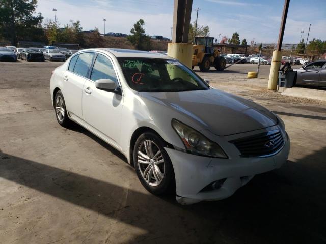 Photo 1 from auction – 2012 INFINITI G25 BASE with VIN JN1DV6AP5CM810371