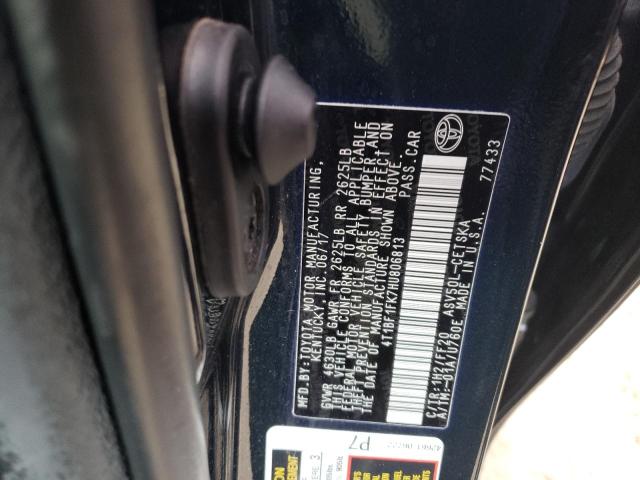 Photo 10 from auction – 2017 TOYOTA CAMRY LE with VIN 4T1BF1FK7HU806813