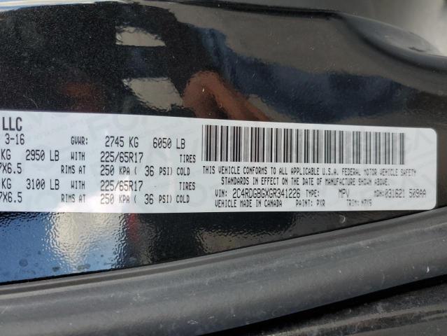 Photo 10 from auction – 2016 DODGE GRAND CARA with VIN 2C4RDGBGXGR341226