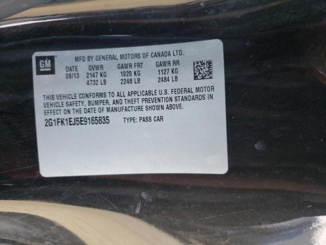 Photo 10 from auction – 2014 CHEVROLET CAMARO 2SS with VIN 2G1FK1EJ5E9165835