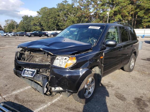 Photo 2 from auction – 2006 HONDA PILOT EX with VIN 5FNYF28616B023237