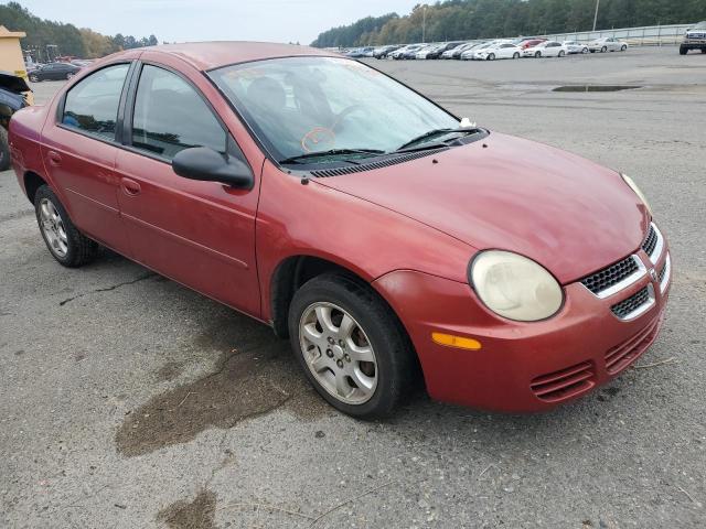 DODGE NEON SXT 2005 with VIN 1B3ES56C45D179868 - Photo from auction