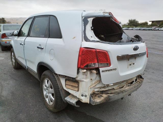 Photo 3 from auction – 2012 KIA SORENTO BA with VIN 5XYKT4A10CG241960