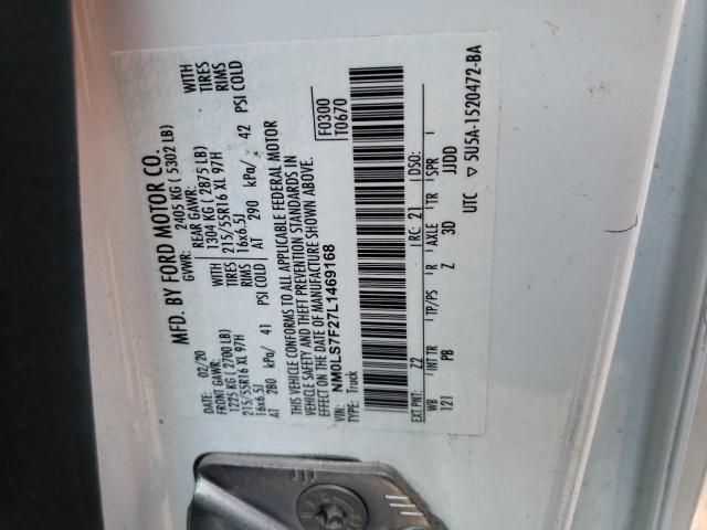 Photo 10 from auction – 2020 FORD TRANSIT CO with VIN NM0LS7F27L1469168