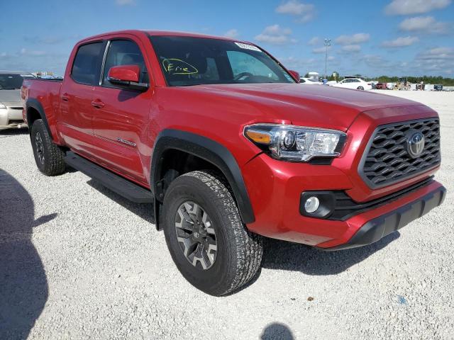 TOYOTA TACOMA DOU 2021 with VIN 3TMDZ5BN9MM111663 - Photo from auction