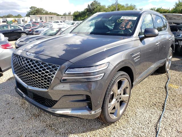 Photo 2 from auction – 2022 GENESIS GV80 BASE with VIN KMUHCESC0NU099706