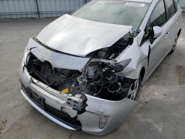 Photo 9 from auction – 2013 TOYOTA PRIUS with VIN JTDKN3DU9D5636921