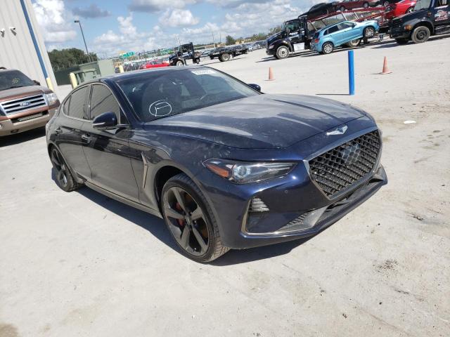 GENESIS G70 PRESTI 2019 with VIN KMTG34LE5KU019113 - Photo from auction