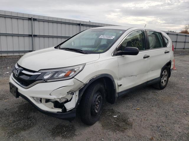 Photo 2 from auction – 2016 HONDA CR-V LX with VIN 5J6RM4H34GL006677