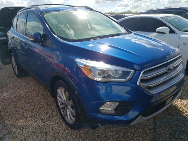 Photo 1 from auction – 2017 FORD ESCAPE TIT with VIN 1FMCU9J92HUA06840