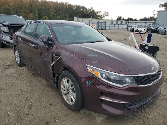 KIA OPTIMA LX 2016 with VIN 5XXGT4L37GG085303 - Photo from auction