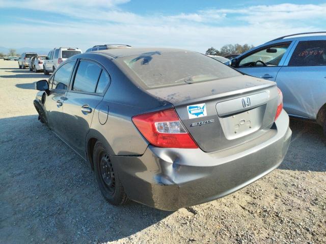Photo 3 from auction – 2012 HONDA CIVIC LX with VIN 2HGFB2F57CH599676