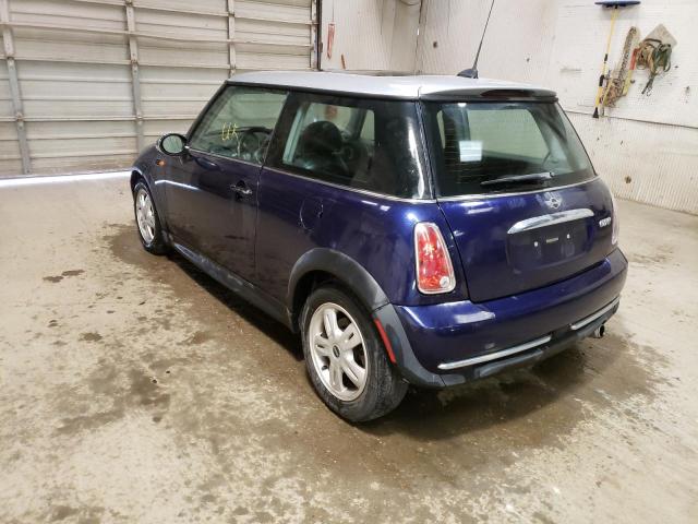 Photo 3 from auction – 2006 MINI COOPER with VIN WMWRC33596TJ76959