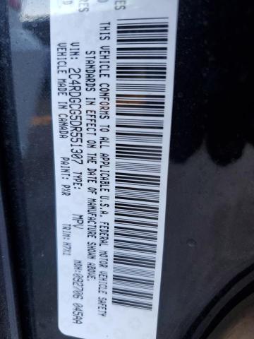 Photo 10 from auction – 2013 DODGE GRAND CARA with VIN 2C4RDGCG5DR551307