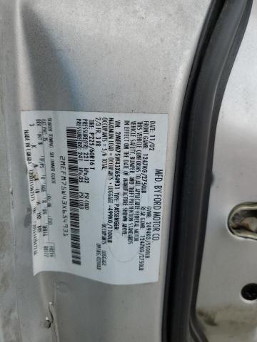 Photo 10 from auction – 2003 MERCURY GRAND MARQ with VIN 2MEFM75W43X654931