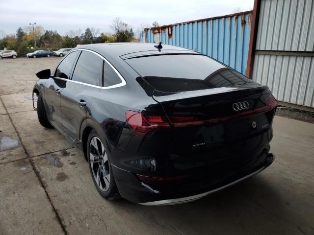 Photo 3 from auction – 2020 AUDI E-TRON SPO with VIN WA12ABGE5LB035607
