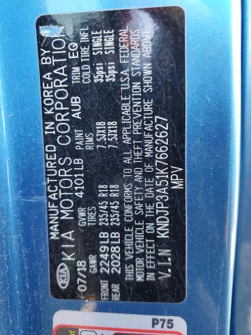 Photo 10 from auction – 2019 KIA SOUL + with VIN KNDJP3A51K7662627