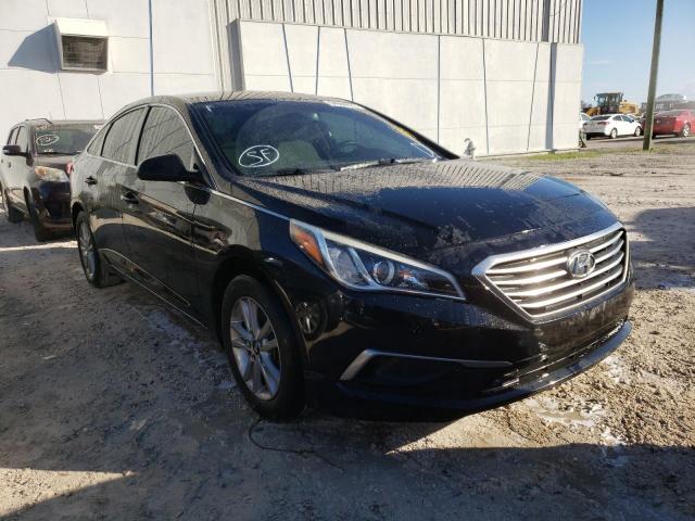 HYUNDAI SONATA SE 2017 with VIN 5NPE24AF7HH447059 - Photo from auction