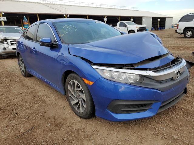HONDA CIVIC EX 2017 with VIN 19XFC2F78HE064324 - Photo from auction